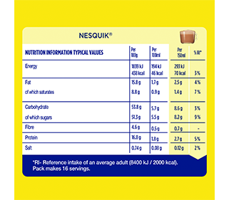 Nescafé Dolce Gusto Nesquik Drink 256 g - Hot Chocolate & Malts - Tea,  Coffee & Hot Chocolate - Pantry - Products - Supermercado Apolónia